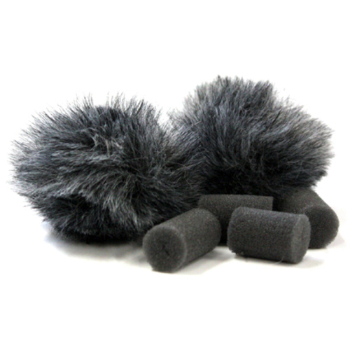 Rycote - Grey Lavalier Windjammer Pair