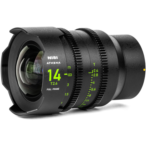 NiSi ATHENA PRIME 14mm T2.4 Full-Frame Lens (G Mount, No Drop-In Filter)