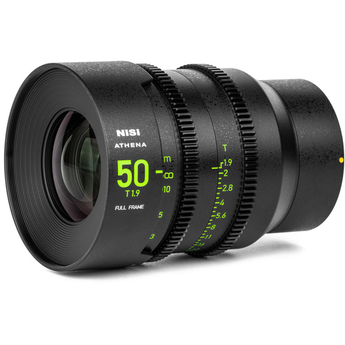 NiSi ATHENA PRIME 50mm T1.9 Full-Frame Lens (G Mount, No Drop-In Filter)