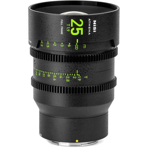 NiSi ATHENA PRIME 25mm T1.9 Full-Frame Lens (G Mount, No Drop-In Filter)