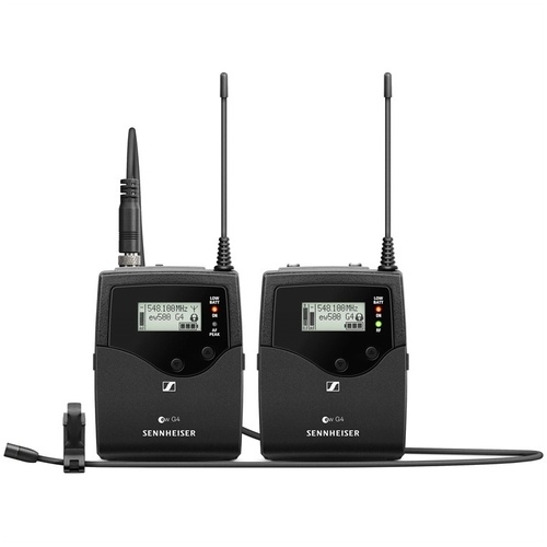 Sennheiser EW 512P G4 Camera Wireless System with MKE-2 Gold Lavalier Mic (GBW: 606 - 678 MHz)
