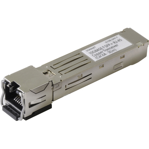 Sonnet 10GBASE-T SFP+ to RJ45 Transceiver (98')
