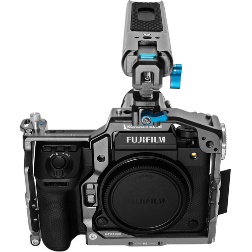 Kondor Blue Cage with SSD Top Handle for FUJIFILM GFX100 II (Space Grey)