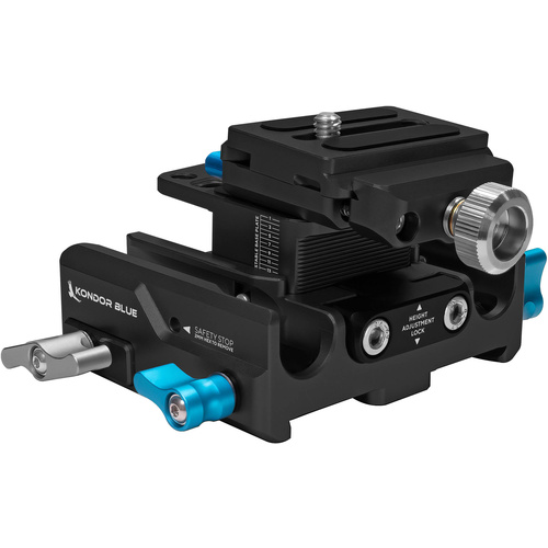 Kondor Blue 501 Adjustable Baseplate (Arca QR, Raven Black)
