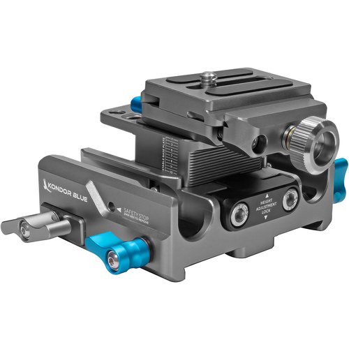 Kondor Blue 501 Adjustable Baseplate (Arca QR, Space Grey)