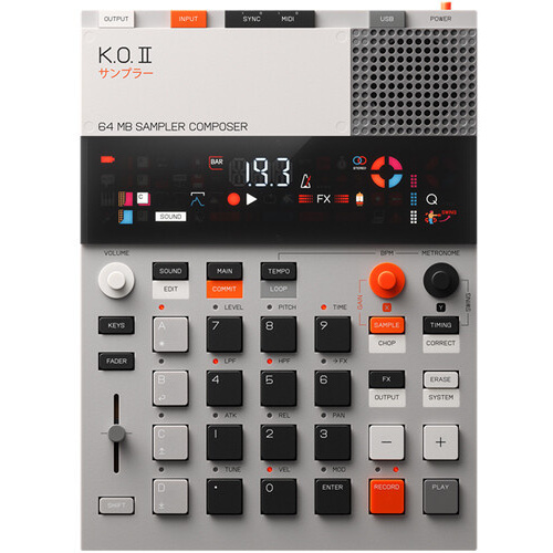 teenage engineering EP-133 K.O. II Portable Sampler Composer