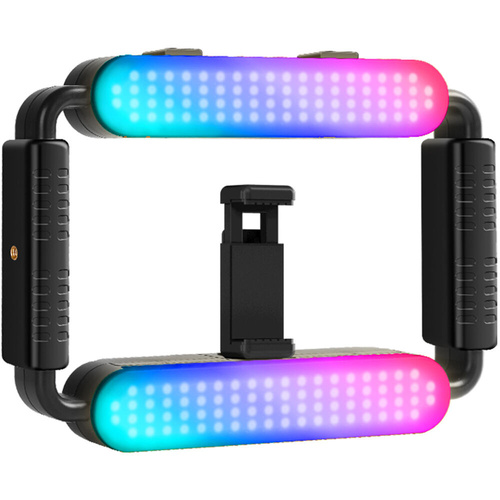 GVM TL15RS RGB Bi-Colour Smartphone Video Camera Rig Light