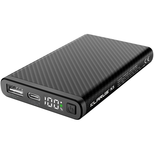 Klarus K5 Carbon Fibre Power Bank