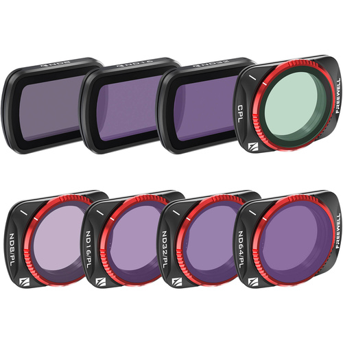 Freewell All-Day Filter Kit for DJI Osmo Pocket 3/4 (8-Pack)