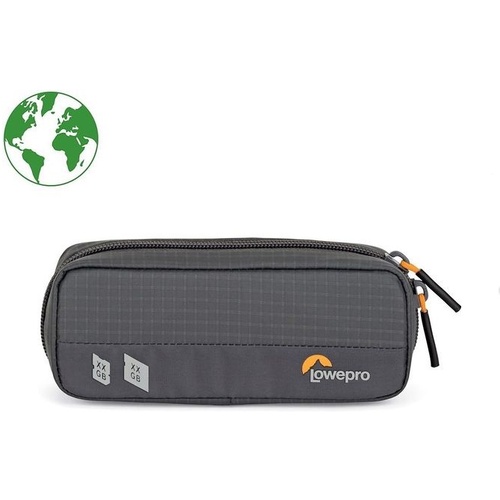 Lowepro GearUp Memory Card Wallet 20 (Green Line, Grey)