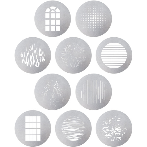 Aputure Spotlight Max 10-Piece Gobo Kit (Size A)