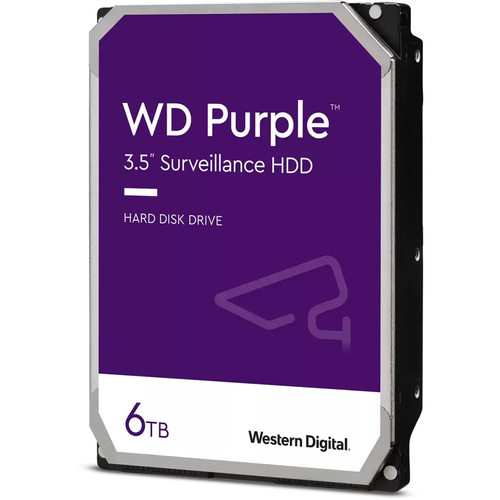 Western Digital 6TB Purple Surveillance Hard Drive