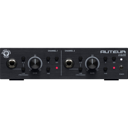 Black Lion Audio Auteur mkIII 2-Channel Mic Preamp and DI