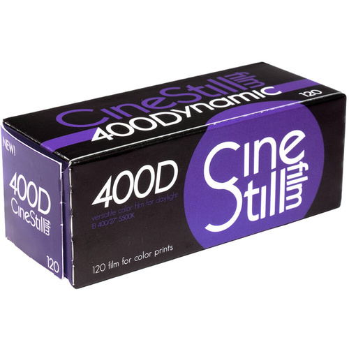 CineStill Film 400 Dynamic Colour Negative Film (120 Roll Film)
