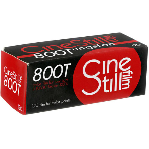 CineStill Film 800Tungsten Xpro C-41 Colour Negative Film (120 Roll Film)