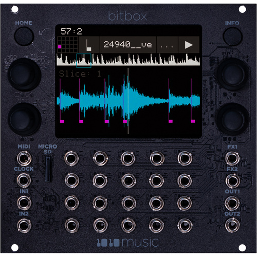 1010music Bitbox mk2 Intuitive Sampling Module (Black)