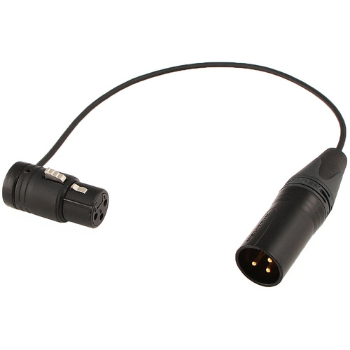 Radius RAD Low Profile CT 3-Pin XLR Cable (27.5cm)
