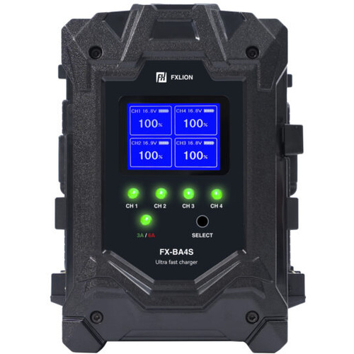 Fxlion 4-Channel Ultra Fast Charger