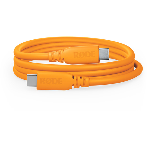 RODE SC27 SuperSpeed USB-C to USB-C Cable (2m, Orange)