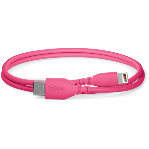 RODE SC21 USB-C to Lightning Cable (30cm, Pink)