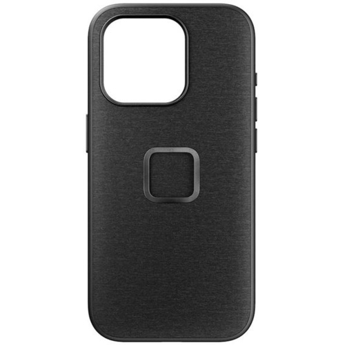 Peak Design Everyday Fabric Case V2 for iPhone 15 Pro (Charcoal)