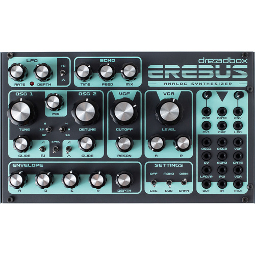 Dreadbox Erebus Reissue Semimodular Paraphonic Analog Synthesizer