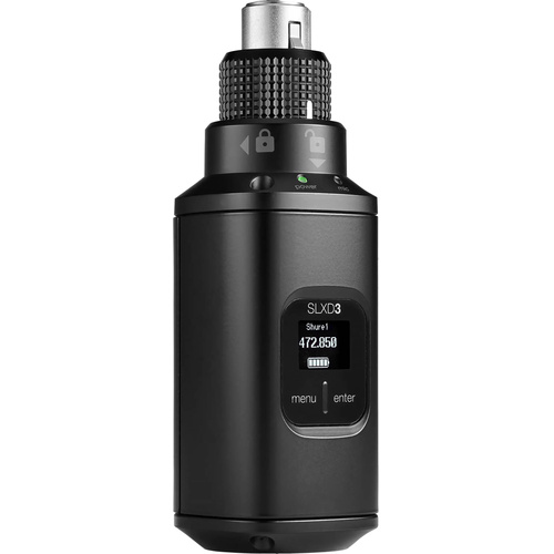Shure SLXD3 Digital Plug-On XLR Transmitter (L57: 650- 693 MHz)