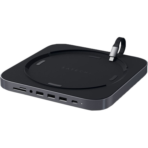 Satechi USB Type-C Aluminium Stand and Hub for Apple Mac mini (Space Grey)