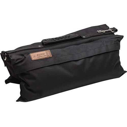 Kupo KSD-1680M Touch-Fastener Empty Refillable Sandbag (10kg, Black)
