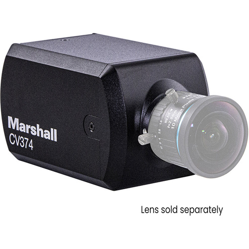 Marshall Electronics CV374 Compact UHD 4K60 Camera with NDI/HX3, SRT & HDMI