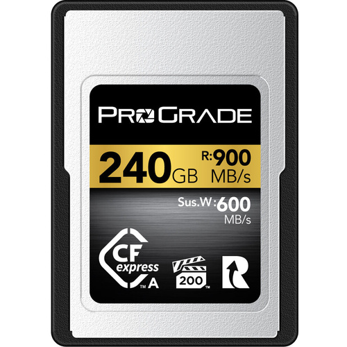 ProGrade Digital 240GB CFexpress 2.0 Type A Gold Memory Card