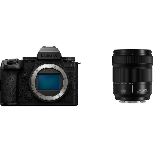 Panasonic Lumix S5 II X Mirrorless Digital Camera with 28-200mm Lens