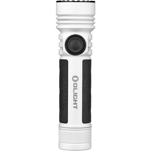 Olight Seeker 4 Pro Rechargeable LED Flashlight (Cool White LED, White)