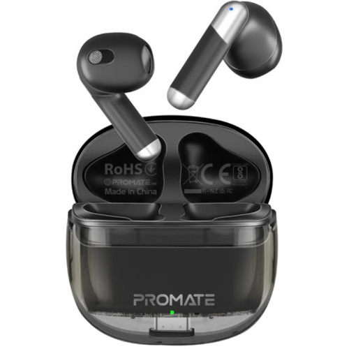 Promate TransPod Wireless Earbuds (Black)