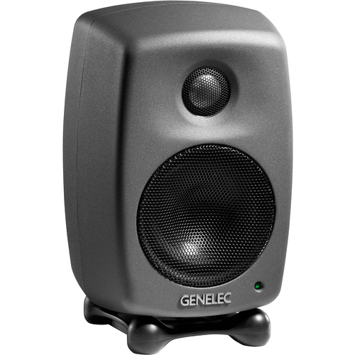 Genelec 8010 Bi-Amplified Active Monitor (Black, Single)