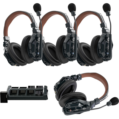 Hollyland Solidcom C1 Pro 4-Person Noise Cancelling Headset Intercom (Double-Ear Version)