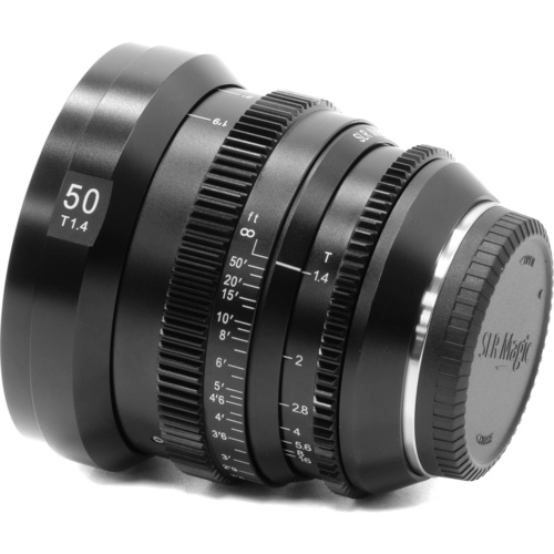 SLR Magic MicroPrime Cine 50mm T1.4 Lens (Fuji X)