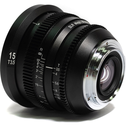 SLR Magic MicroPrime Cine 15mm T3.5 Lens (Fuji X)