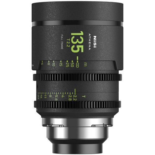 NiSi ATHENA PRIME 135mm T2.2 Full Frame Cinema Lens (E Mount)