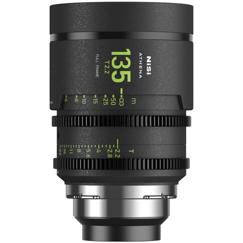 NiSi ATHENA PRIME 135mm T2.2 Full Frame Cinema Lens (RF Mount)
