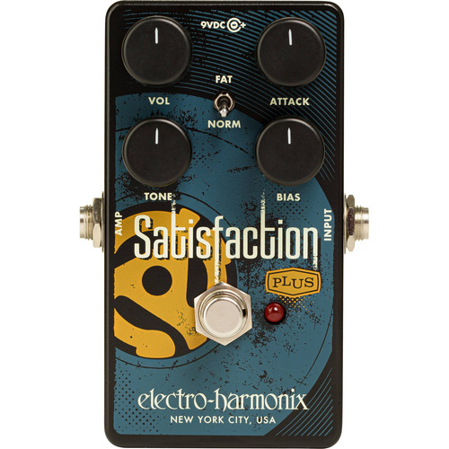Electro-Harmonix Satisfaction Plus Fuzz-Tone Pedal