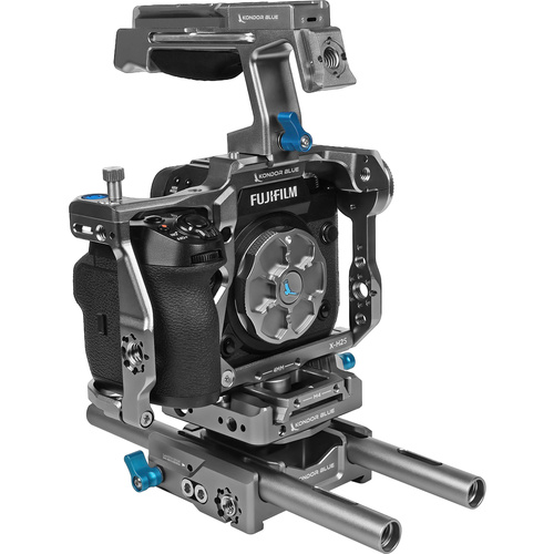 Kondor Blue Base Rig Cage for FUJIFILM X-H2S (Space Grey)