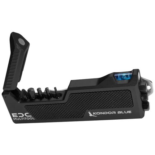 Kondor Blue EDC Multi-Tool Bit Driver (Raven Black)