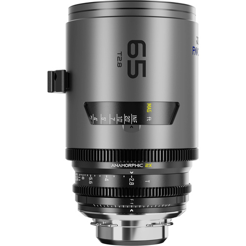 DZOFilm PAVO 65mm T2.8 2x Anamorphic Prime Lens (Blue Coating, PL/EF Mount, Feet)