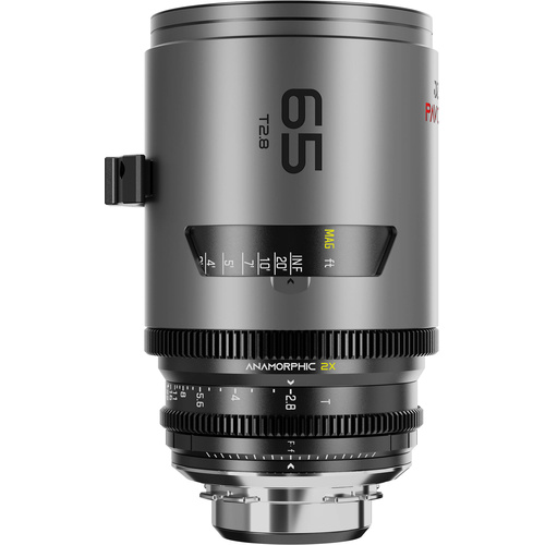 DZOFilm PAVO 65mm T2.8 2x Anamorphic Prime Lens (Neutral Coating, PL/EF Mount, Feet)