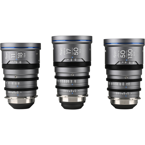 Laowa Ranger S35 Lite 3 Cine Lens Bundle (11-18mm, 17-50mm, 50-130mm)