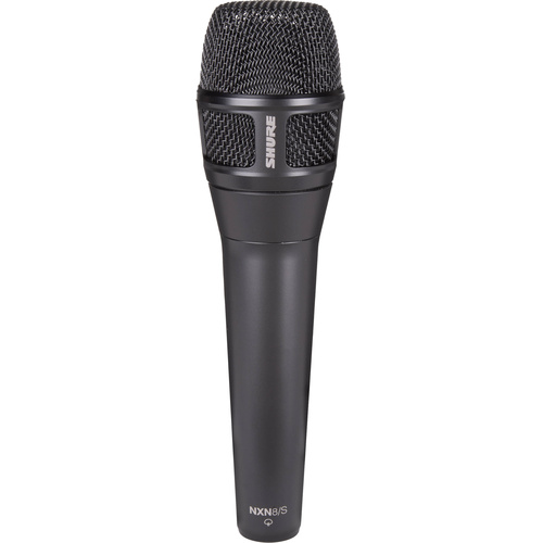 Shure Nexadyne 8/S Supercardioid Revonic Handheld Vocal Microphone (Black)