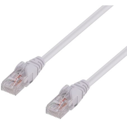 DYNAMIX Cat6 UTP Patch Lead - Slimline Snagless Molding (20m, White)