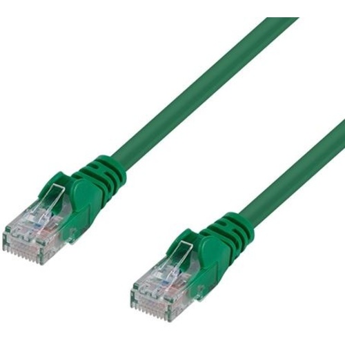 DYNAMIX Cat6 UTP Patch Lead - Slimline Snagless Molding (3m, Green)