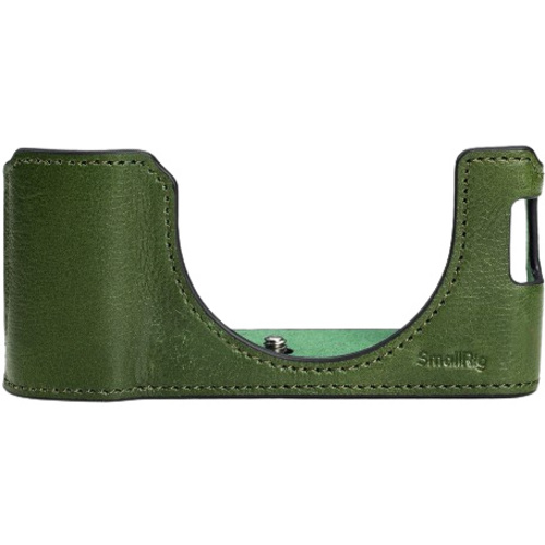 SmallRig 4701 Leather Half Case Kit for FujiFilm X100VI (Green)